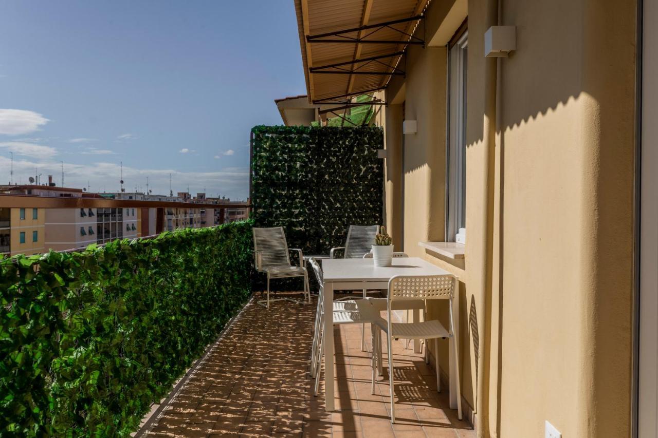 La Dolce Vita - Sunny Penthouse Trastevere Station 100Sqm Rome Luaran gambar